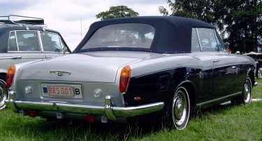 1968 Rolls-Royce Silver Shadow MPW convertible CRX6103
